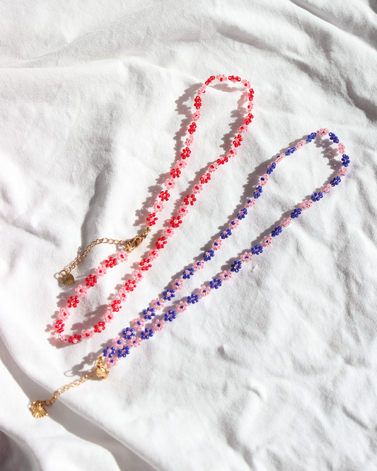 Colliers petites fleurs