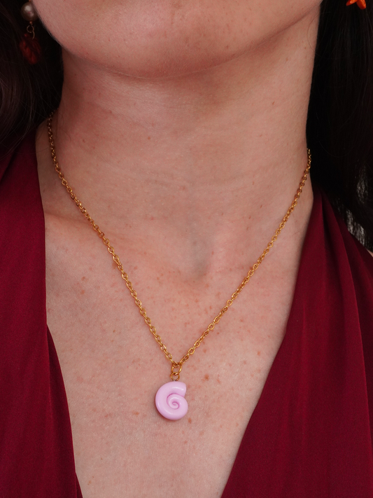 Collier Escargot - 3 coloris