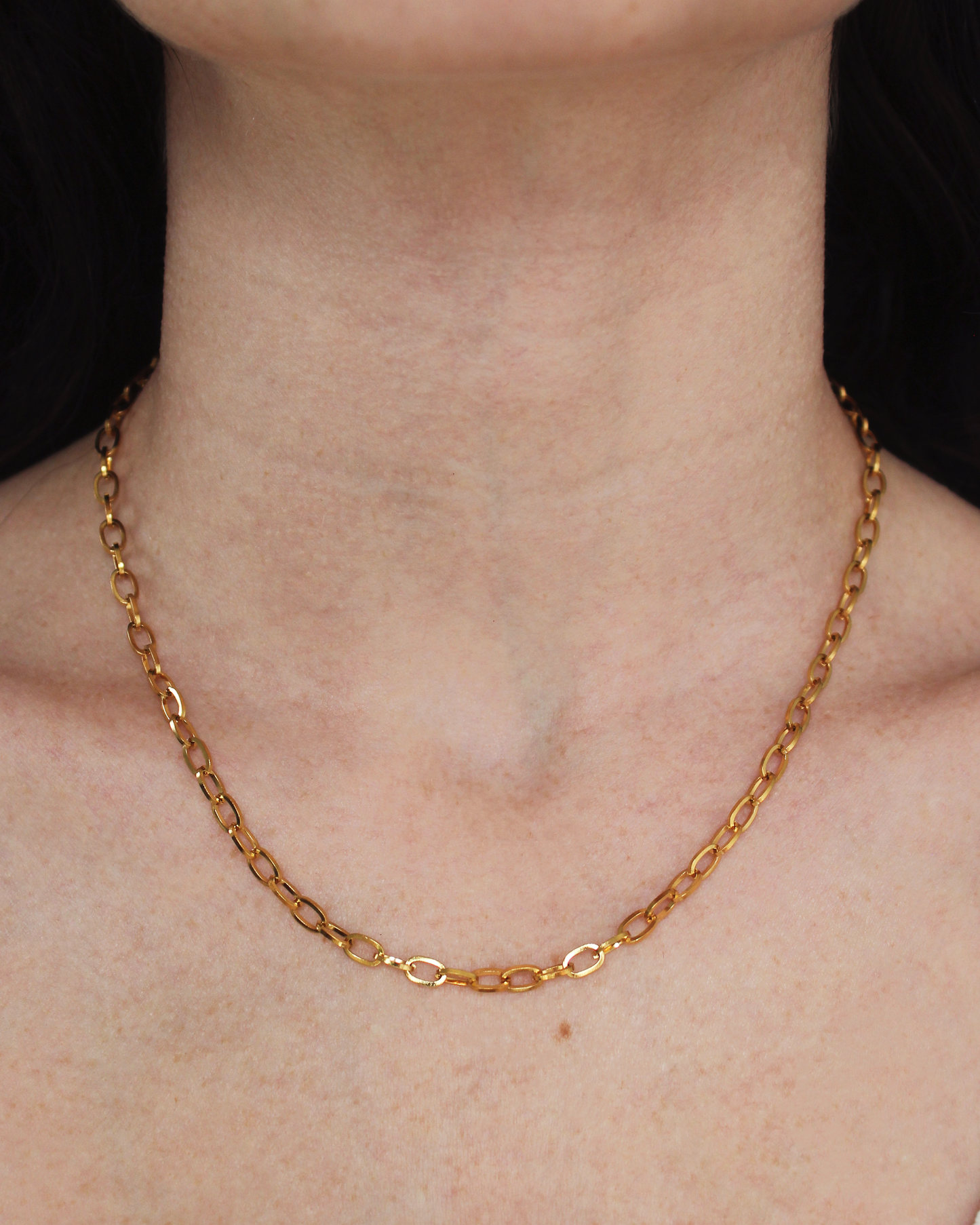 Collier Lou doré - jusqu'à 7 charms