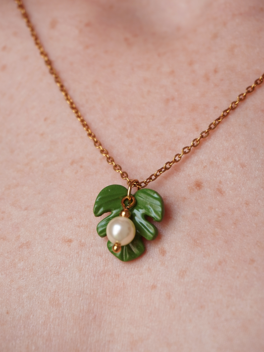 Collier Monstera