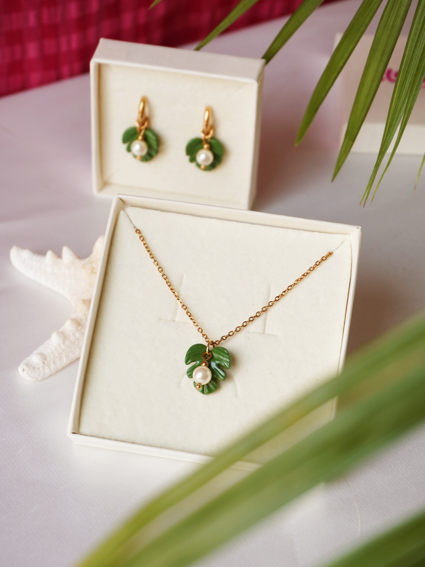 Collier Monstera