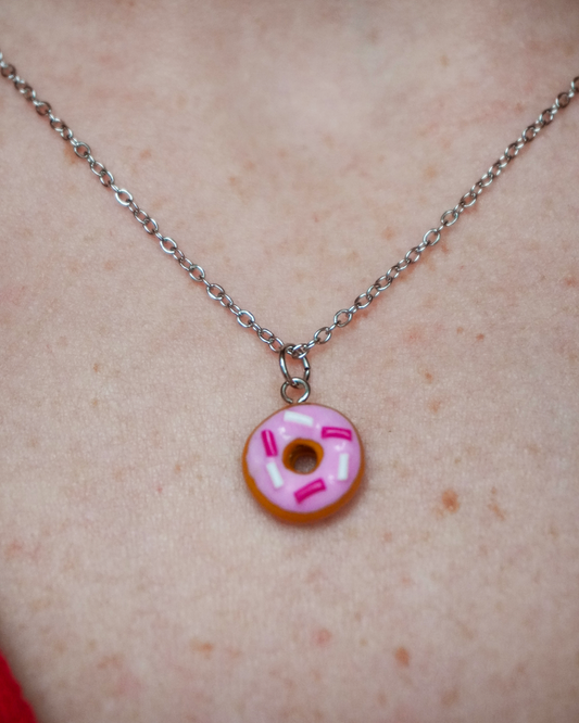 Collier Lily argenté - interchangeable