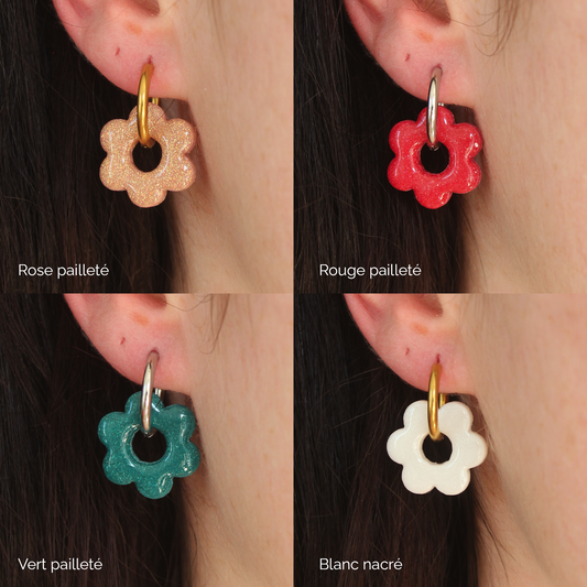 Pampilles Flora - pailletées