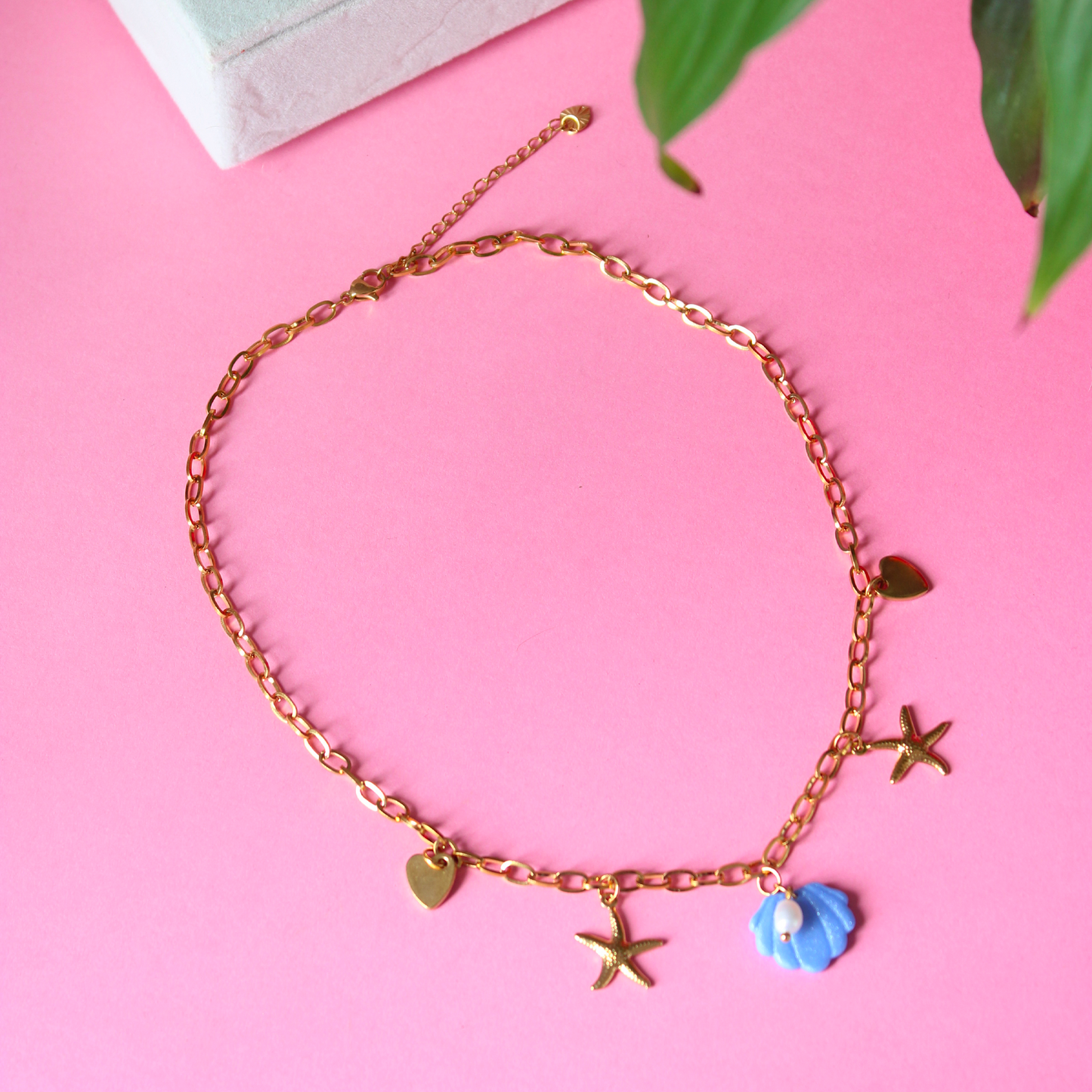 Collier Seashell - Doré ou argenté