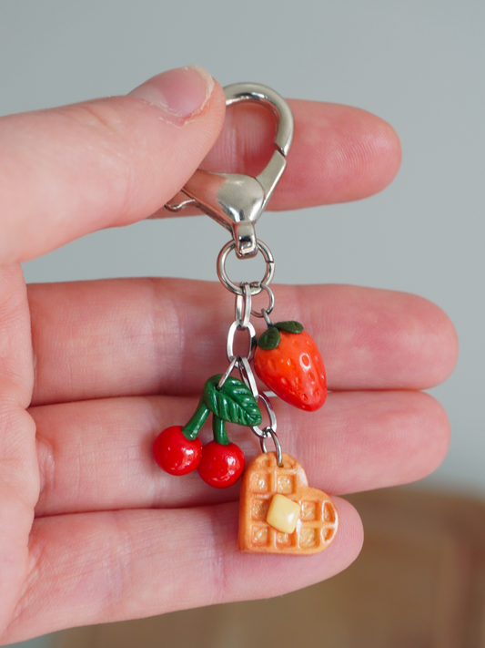 Porte-clés gaufre