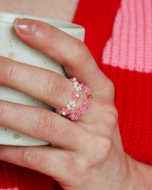 Bague petites fleurs