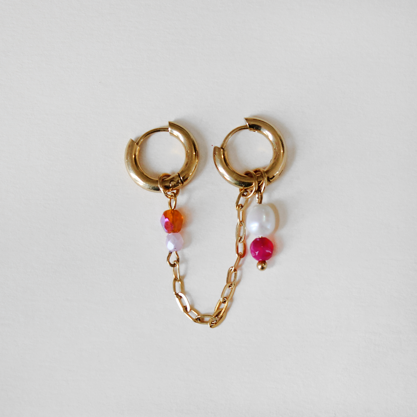 Boucles d'oreilles modulables - Claire