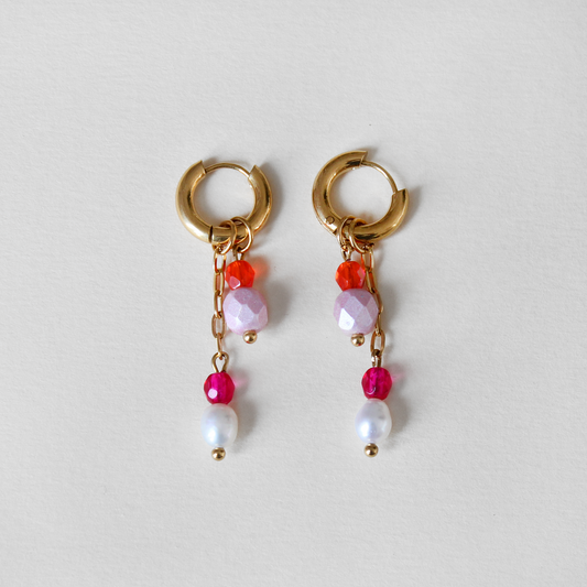 Boucles d'oreilles modulables - Coline