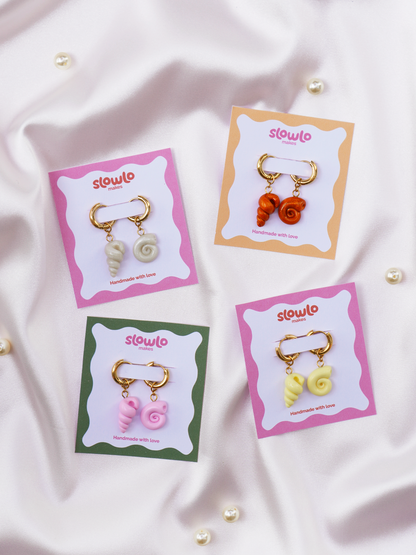 Boucles Seashell - 4 coloris