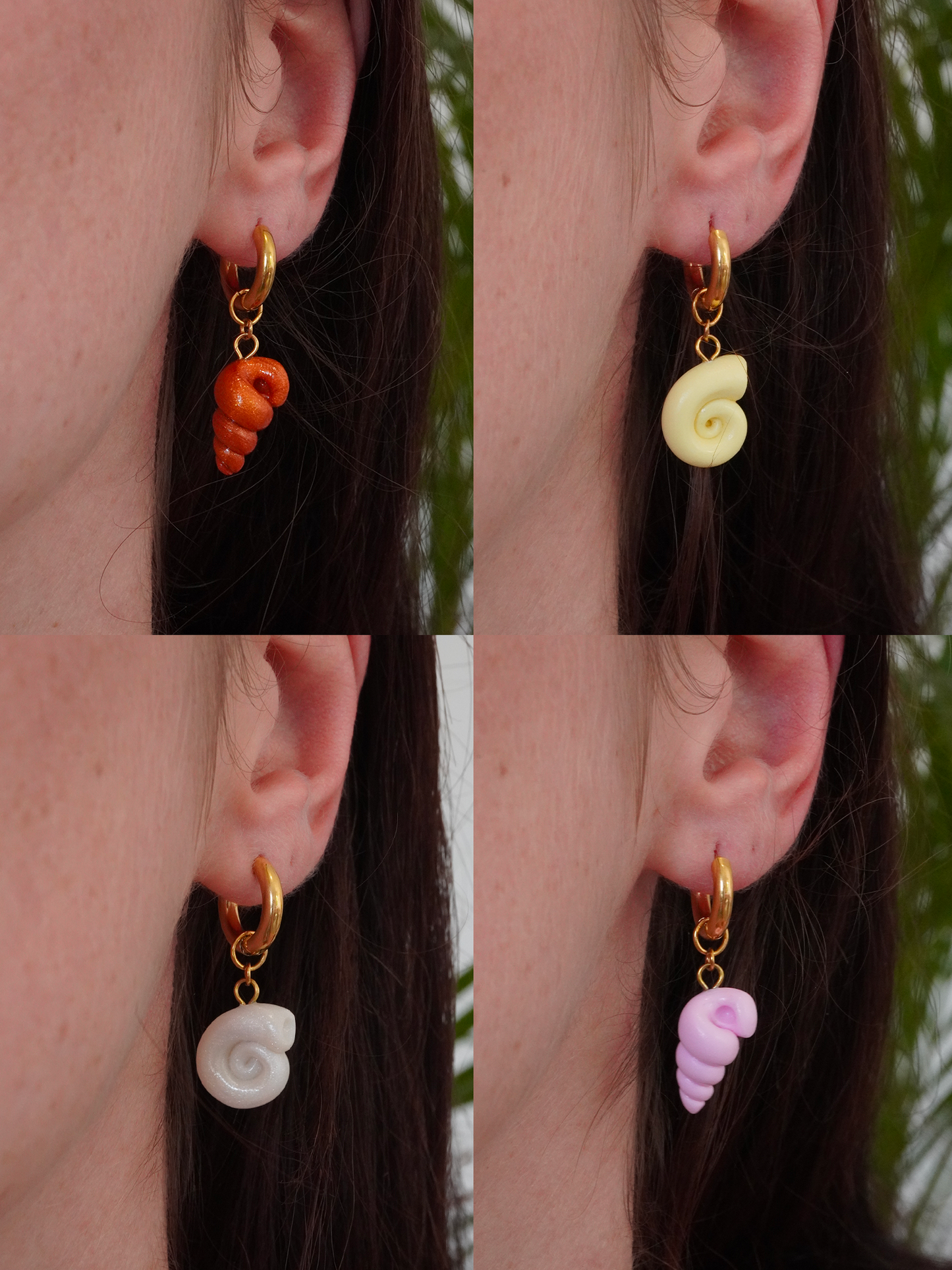 Boucles Seashell - 4 coloris