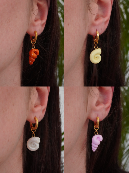 Boucles Seashell - 4 coloris