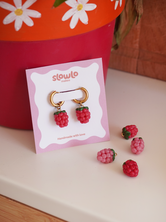 Créoles framboise