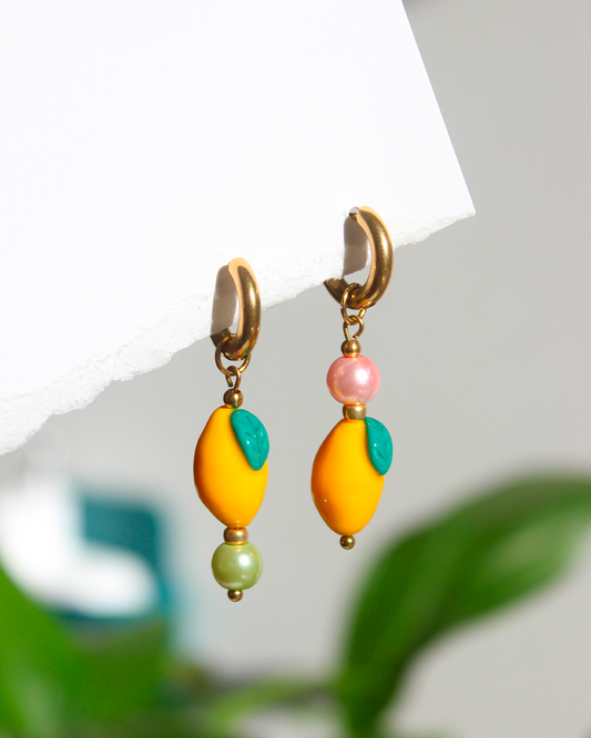 Boucles Citrons