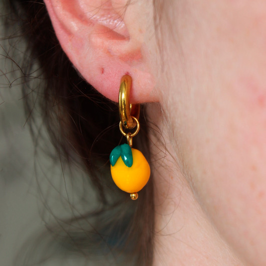 Boucles d'oreilles - Citrons