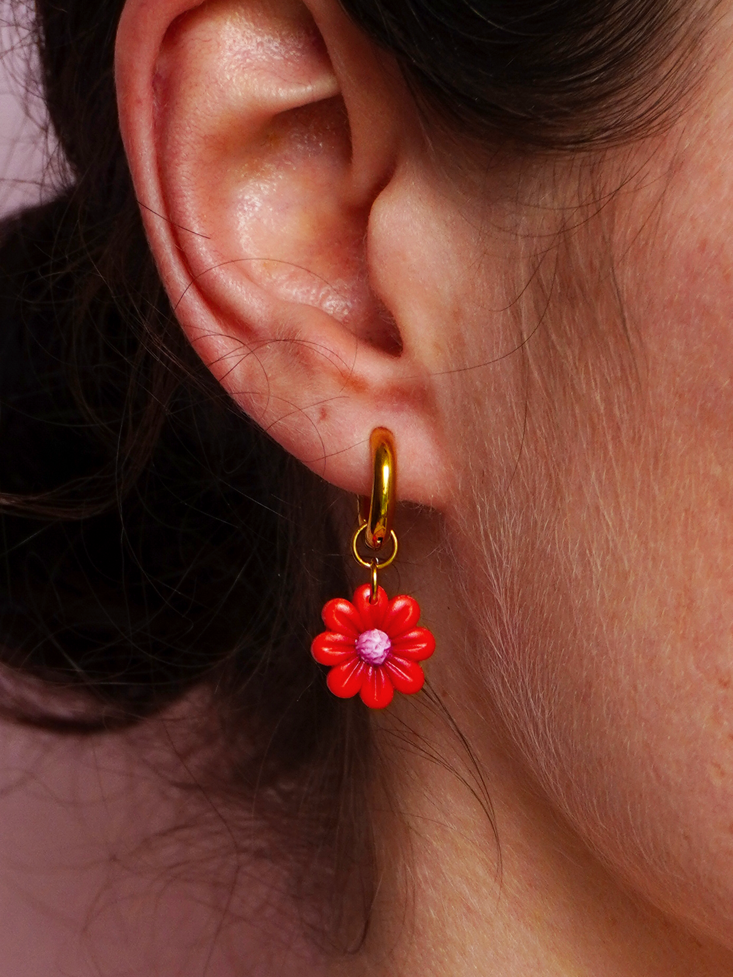 Boucles Flowers - orange