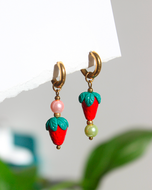 Boucles Fraises