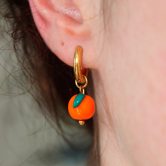 Boucles d'oreilles - Oranges