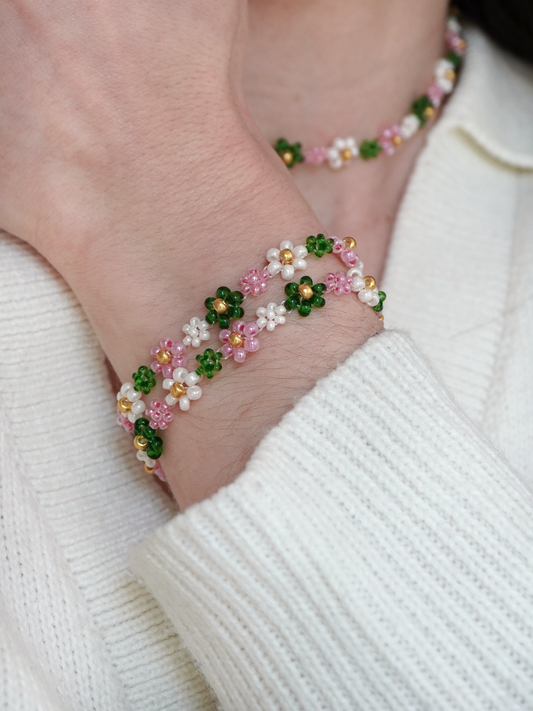 Bracelet Jasmine vert