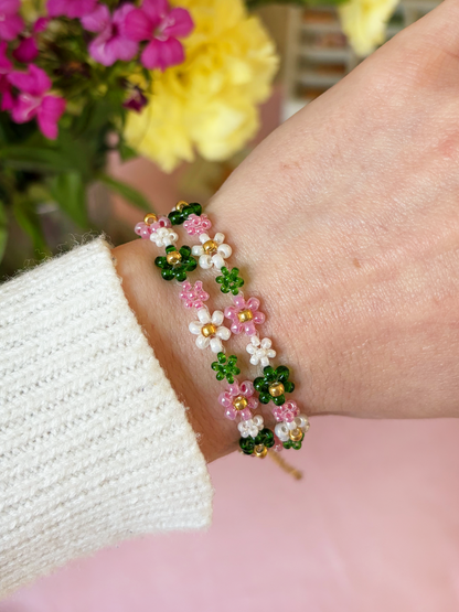 Bracelet Jasmine vert