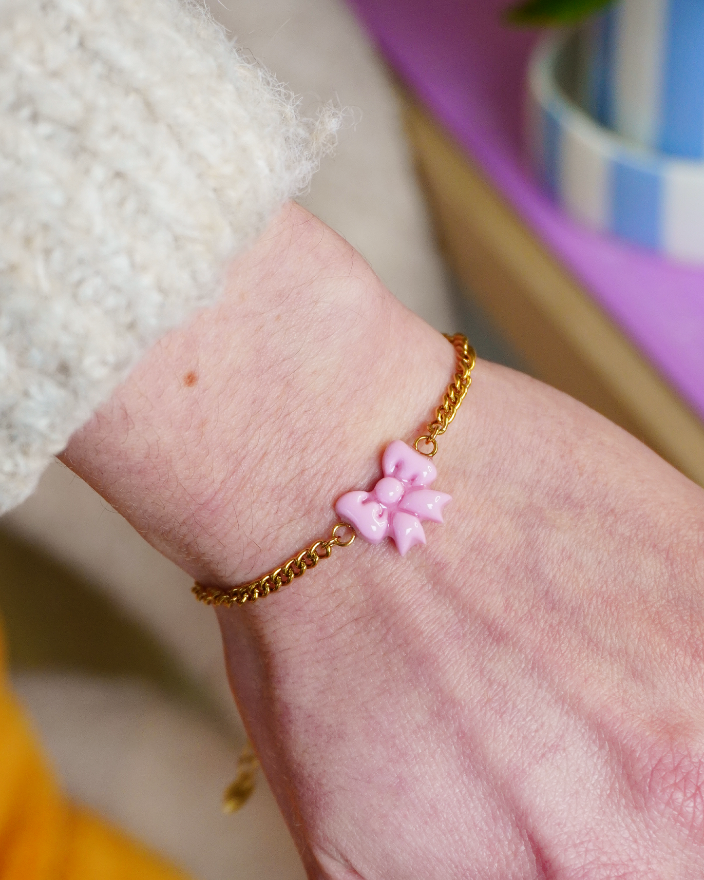 Bracelet noeud - 2 couleurs