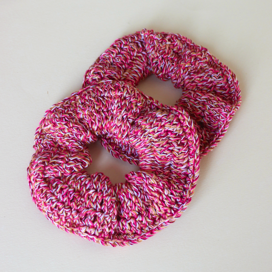 Chouchou multicolore pailleté