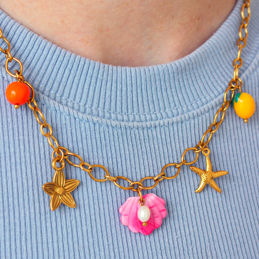 Collier Citronnade - Doré