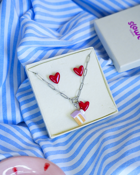 Coffret Camélia - doré et argenté