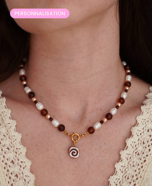 Collier 2-en-1 Brown Sugar