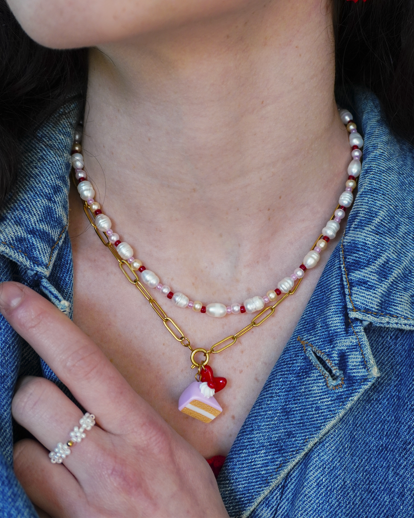 Collier Cléa - doré