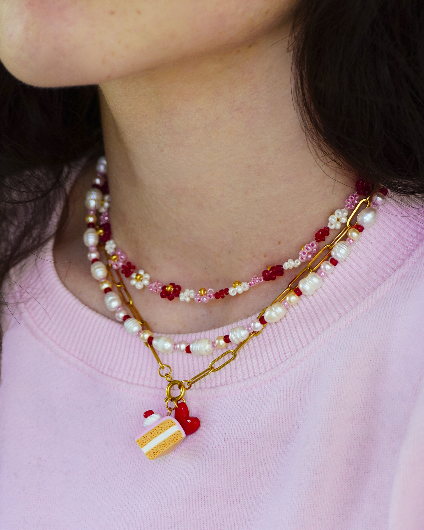 Collier Cléa - doré