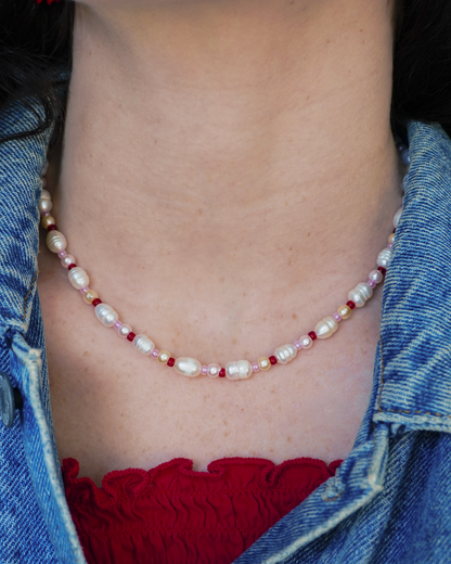 Collier Cléa - doré