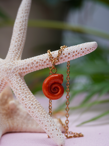 Collier Escargot - 3 coloris