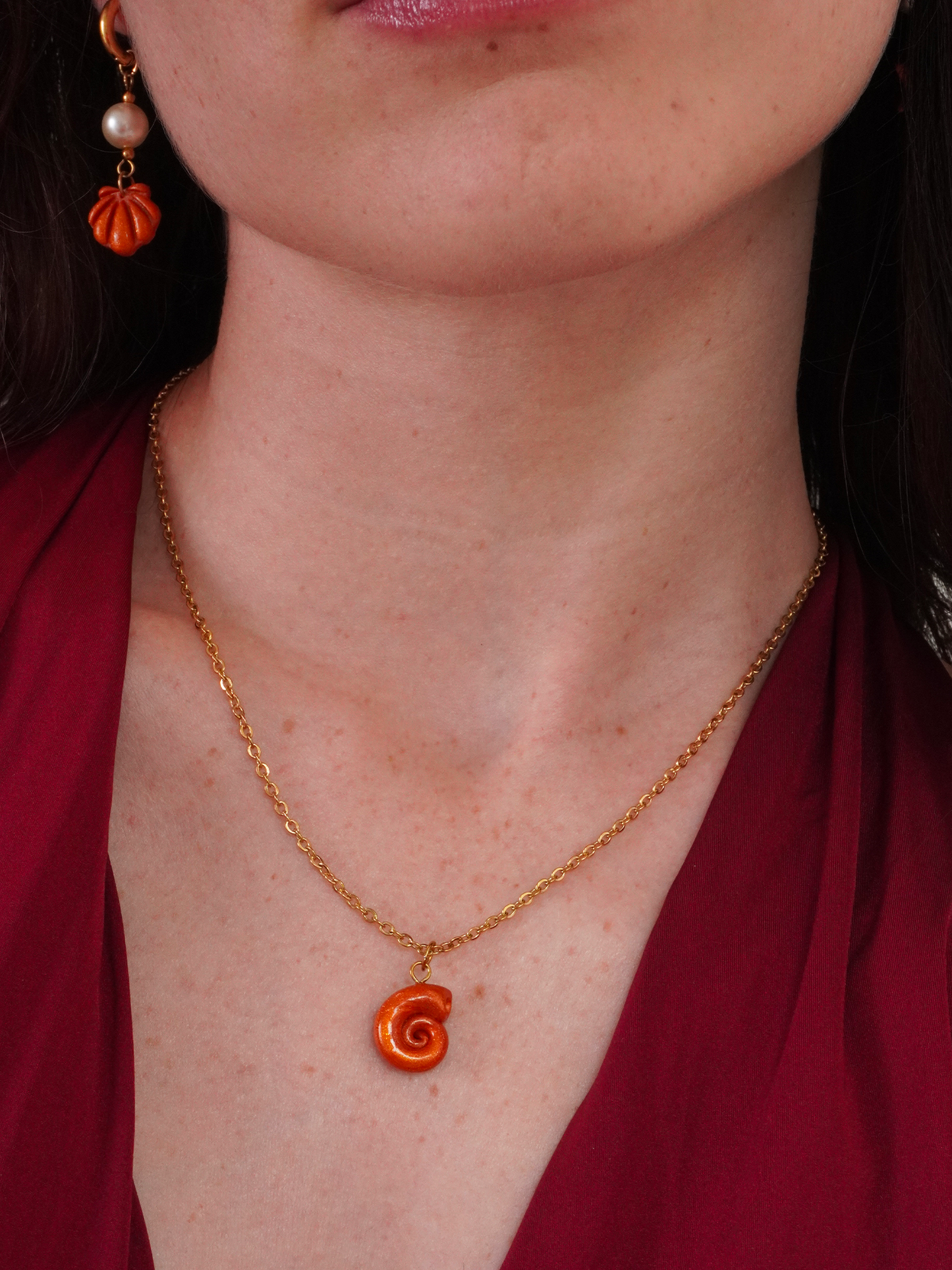 Collier Escargot - 3 coloris