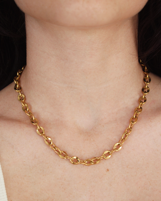 Collier Ezra doré - jusqu'à 7 charms