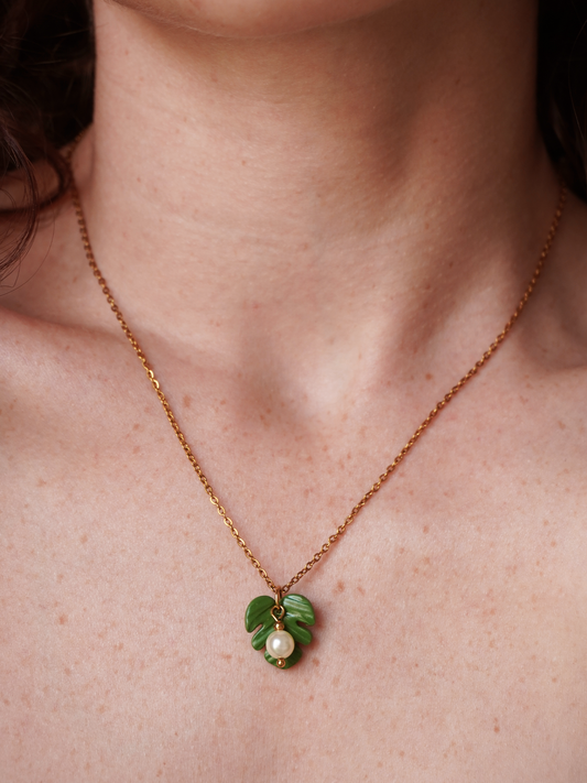 Collier Monstera