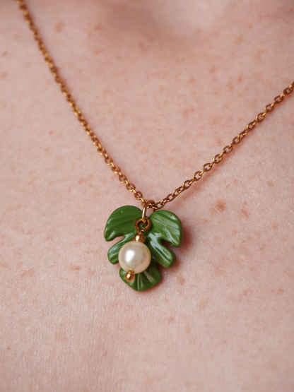 Collier Monstera