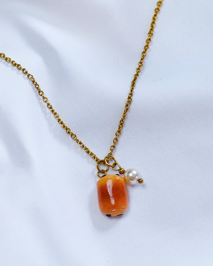 Collier Lily - Pain au chocolat