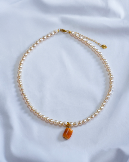 Collier Pain au chocolat