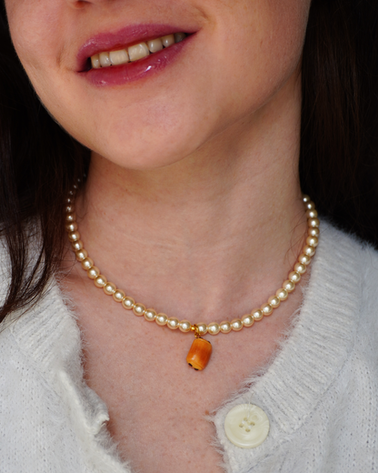Collier Pain au chocolat