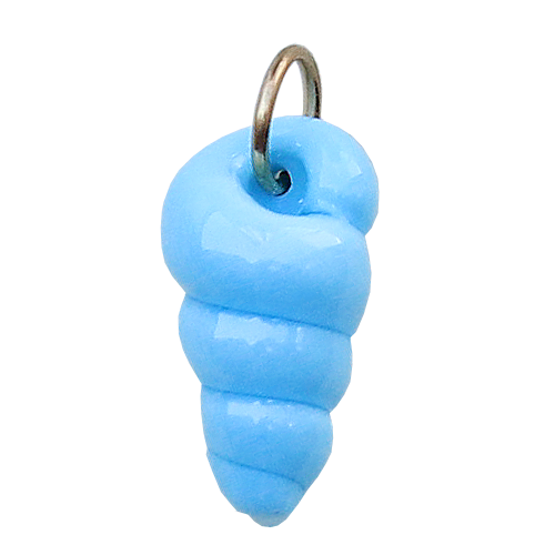 Coquillage bleu clair