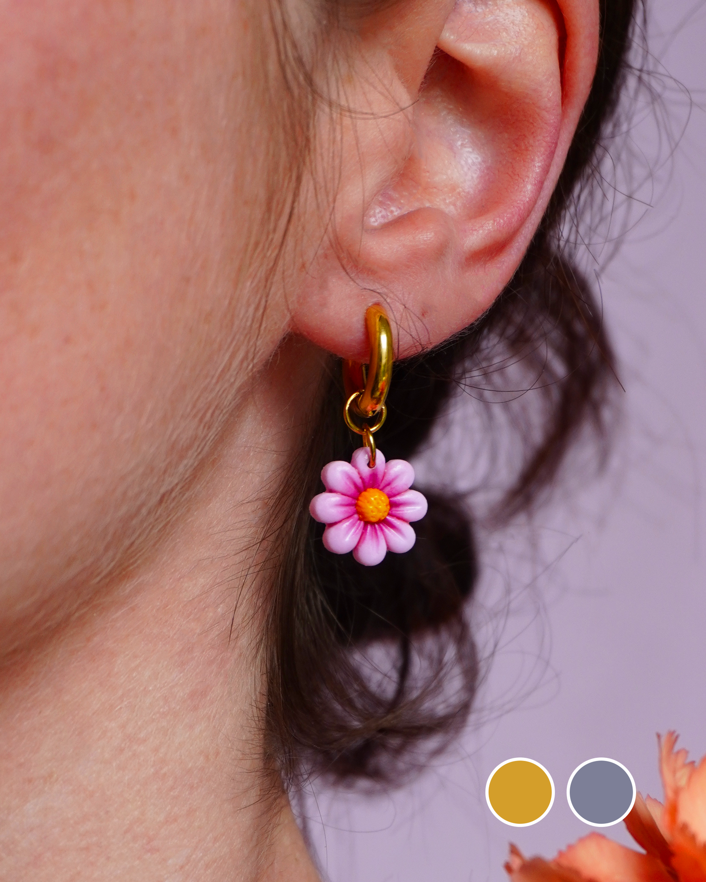 Boucles Flowers - rose