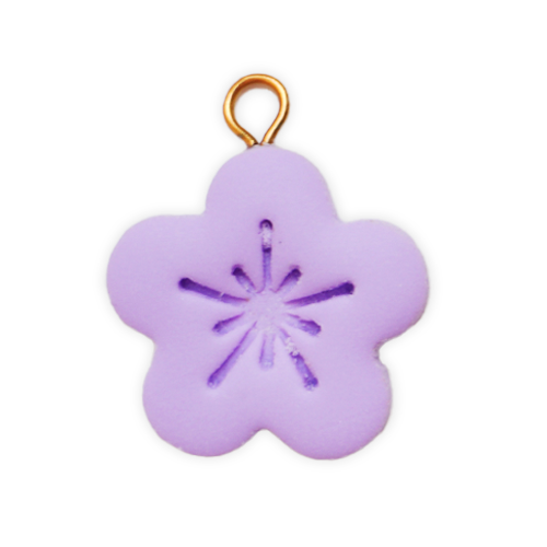 Grande fleur violette