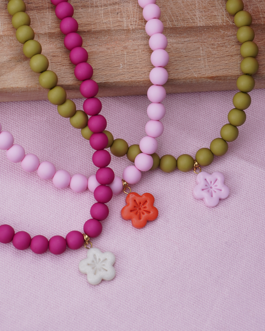 Collier Flora - 3 coloris