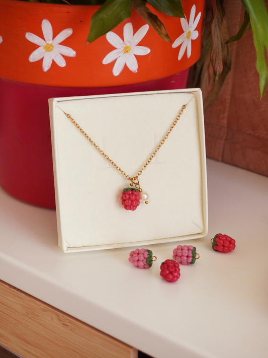 Collier framboise