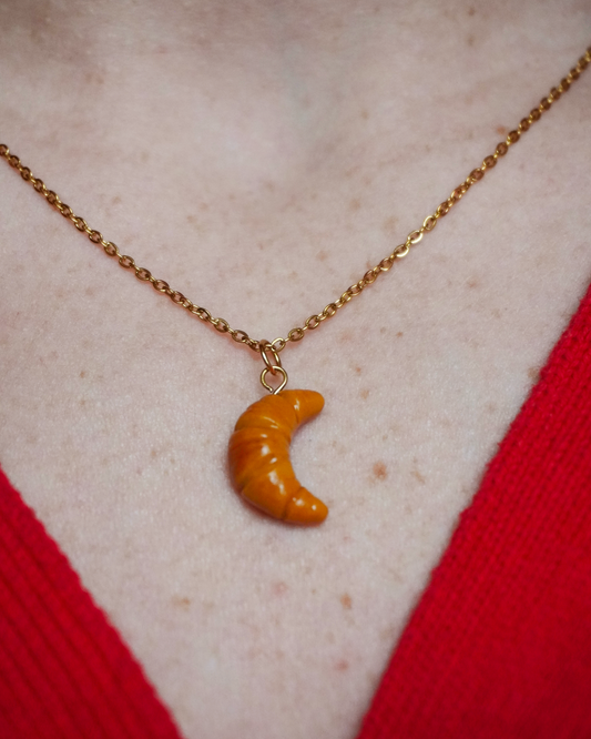 Collier Lily doré - interchangeable