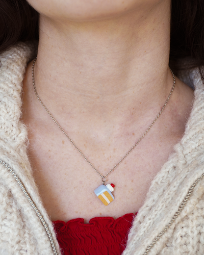 Collier Lily argenté - interchangeable