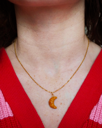 Collier Lily doré - interchangeable