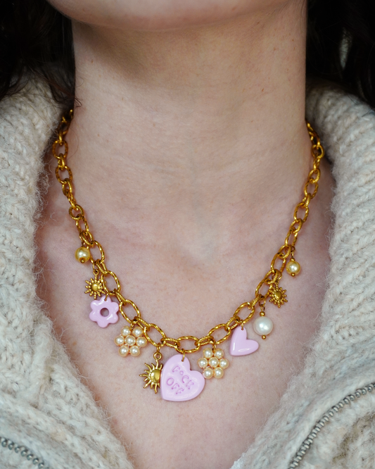 Collier Louisa - rose