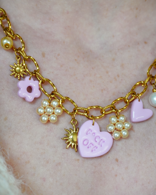 Collier Louisa - rose