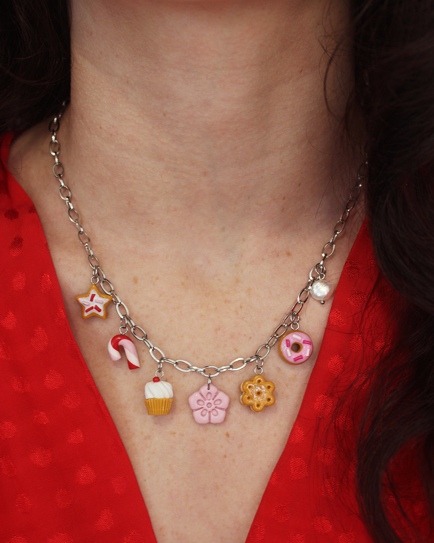 Collier Lou argenté - jusqu'à 7 charms